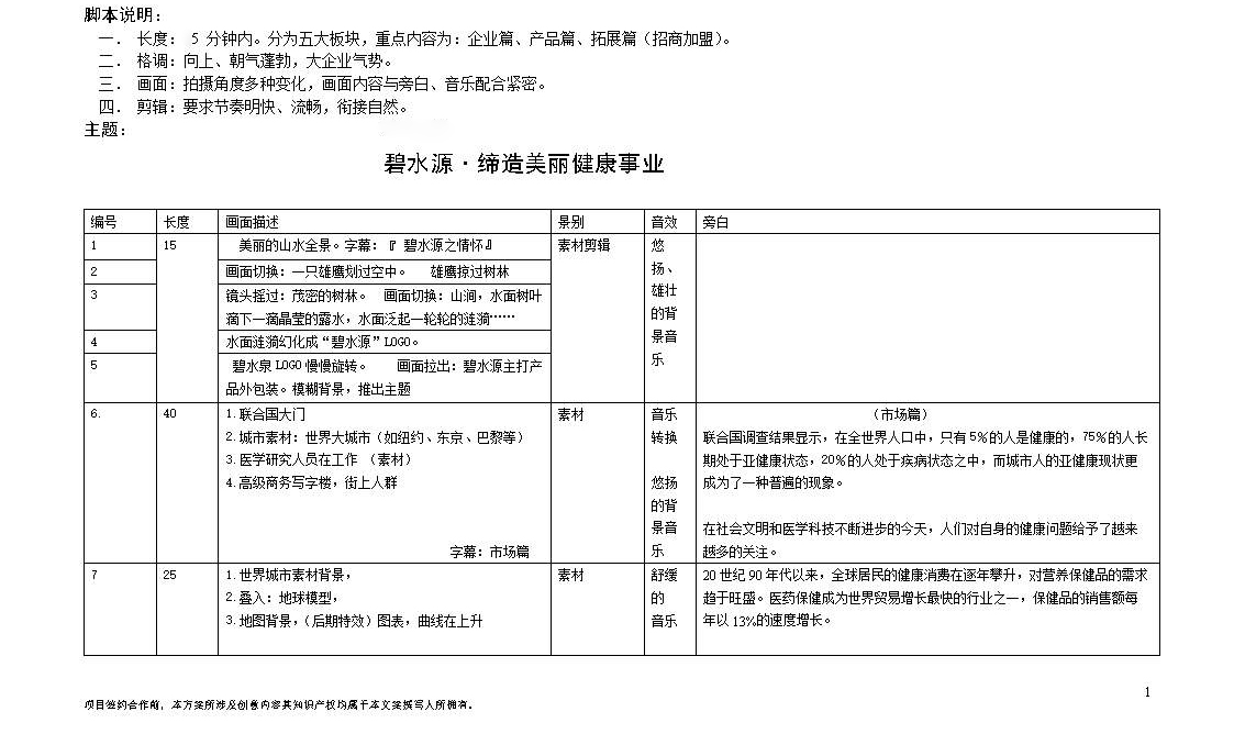 摄影脚本